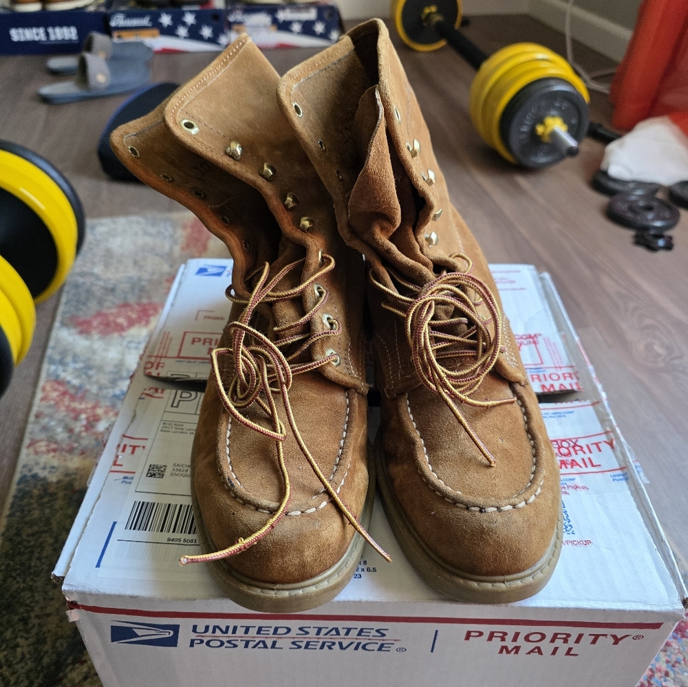 Vintage wolverine man boots size 10D